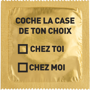 Préservatif Coche La Case De Ton Choix