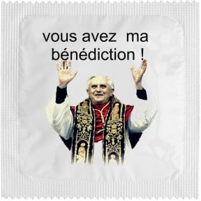Préservatif VOUS AVEZ MA BENEDICTION