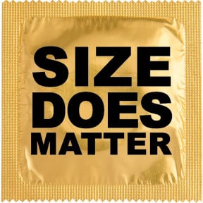 Préservatif SIZE DOES MATTER