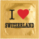 Prservatif Callvin I LOVE SWITZERLAND OR