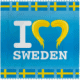 Prservatif Callvin I LOVE SWEDEN MOUSTACHE
