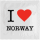 Prservatif Callvin I LOVE NORWAY BLANC