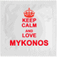 Prservatif Callvin Keep Calm And Love Mykonos