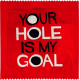 YOUR HOLE IS MY GOAL