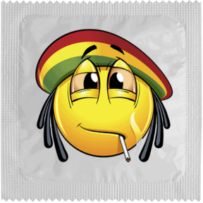Préservatif Emoji Rasta