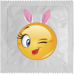 Préservatif Emoji Bunny